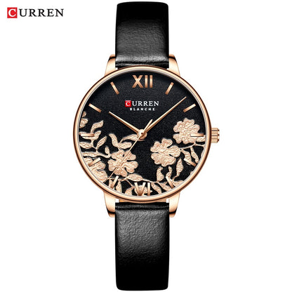 Relógio Luxury Ladies Curren