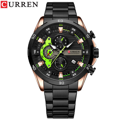 Relógio Curren New Chronograph 8402