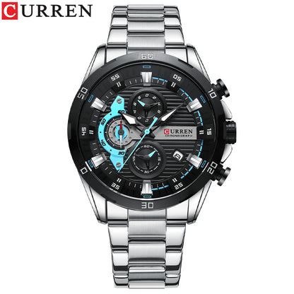 Relógio Curren New Chronograph 8402