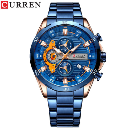 Relógio Curren New Chronograph 8402