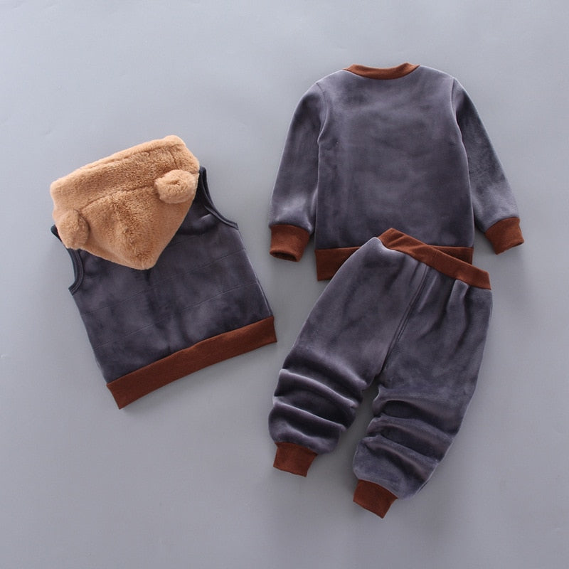 Conjunto de 3 peças de frio para bebês - Baby Bear ™