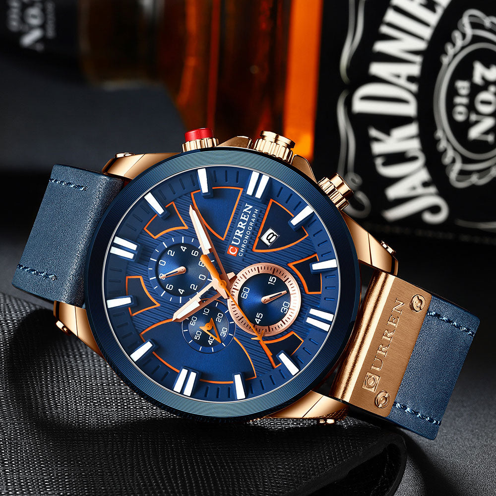 Relógio Curren Chronograph Men