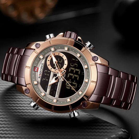 Relógio Naviforce Stainless Steel Luxury