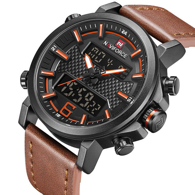 Relógio Naviforce Sport Leather