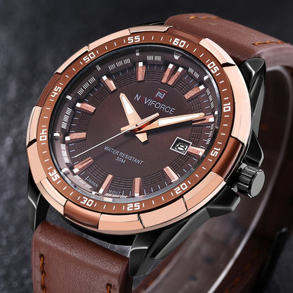 Relógio Naviforce Top Leather NF9056B