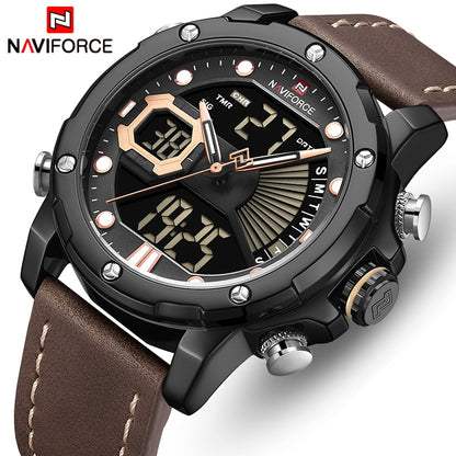 Relógio Naviforce Couro