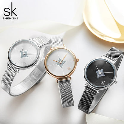 Relógio Feminino Ripple Shengke (SK)