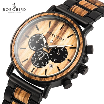 Relógio Bobo Bird Chronograph GP009