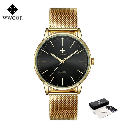 Relógio Wwoor Luxury Slim