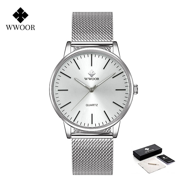 Relógio Wwoor Luxury Slim