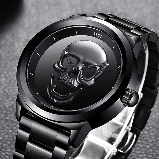 Relógio Masculino Skull Full